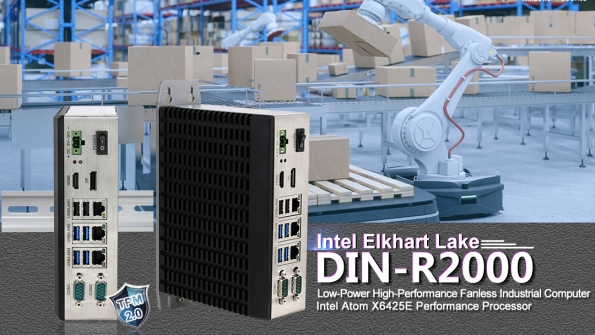 New product | DIN-Rail DIN-R2000 series industrial computer with low power consumption and high performance