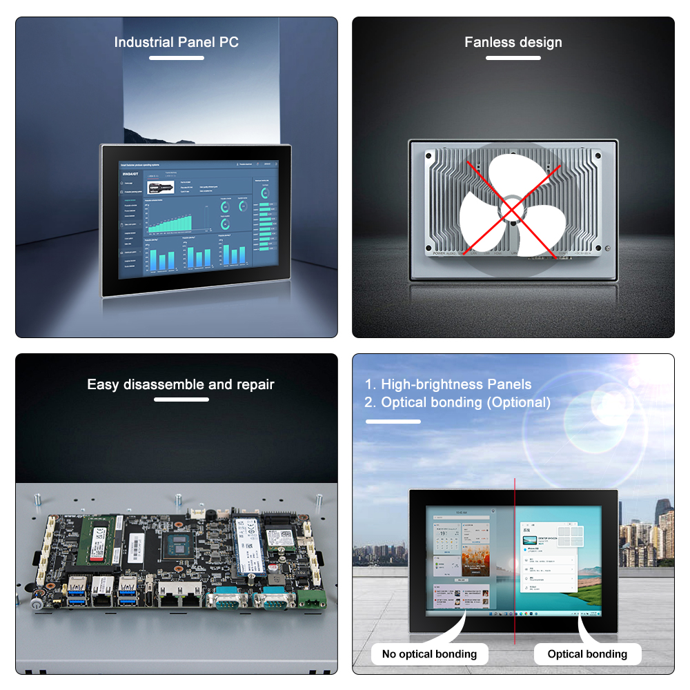 Industrial all in one PC Touch Screen | Industry 4.0 | Industrial pc ...